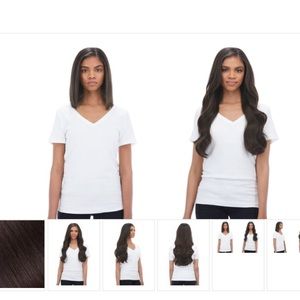 Bellami Hair extensions clip in